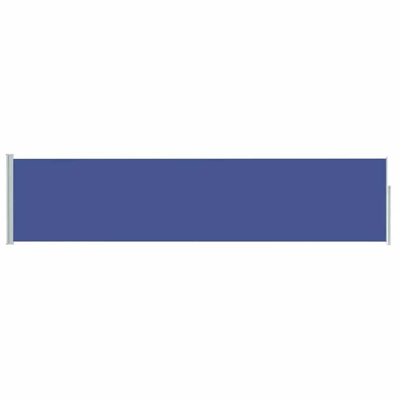 vidaXL Side Awning in Blue