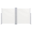 vidaXL Side Awning in Cream