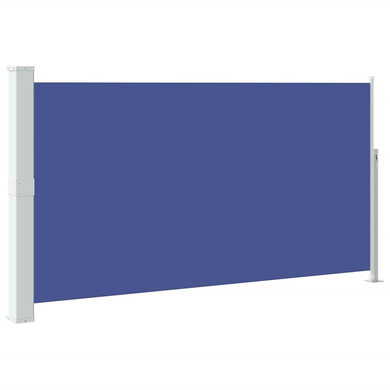 vidaXL Side Awning in Blue