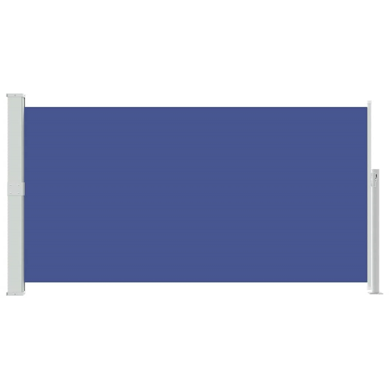 vidaXL Side Awning in Blue