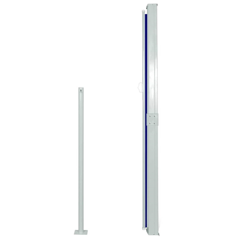 vidaXL Side Awning in Blue