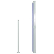 vidaXL Side Awning in Blue