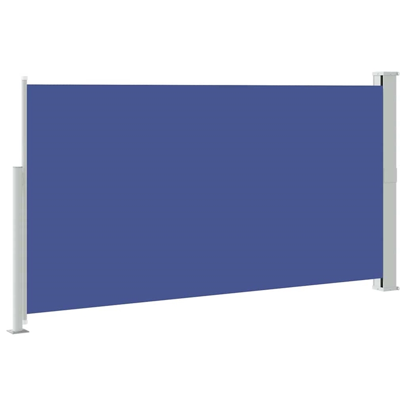 vidaXL Side Awning in Blue
