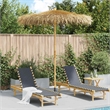 vidaXL Garden Parasol in Brown Bamboo