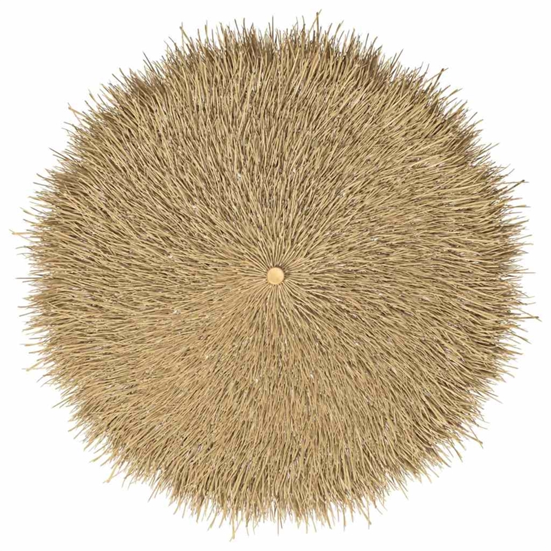 vidaXL Garden Parasol in Brown Bamboo