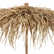 vidaXL Garden Parasol in Brown Bamboo