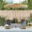 vidaXL Garden Parasol in Brown Bamboo