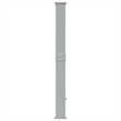 vidaXL Side Awning in Cream screen + Grey stand