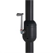 vidaXL Extra Large Parasol Black
