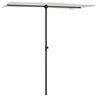 vidaXL Medium Rotatable Garden Parasol in Sand White