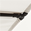 vidaXL Medium Rotatable Garden Parasol in Sand White