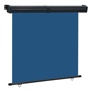 vidaXL 68.9&quotx98.4&quot Balcony Side Awning in Blue