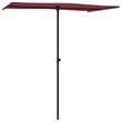 vidaXL Medium Garden Parasol in Bordeaux Red