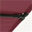 vidaXL Medium Garden Parasol in Bordeaux Red