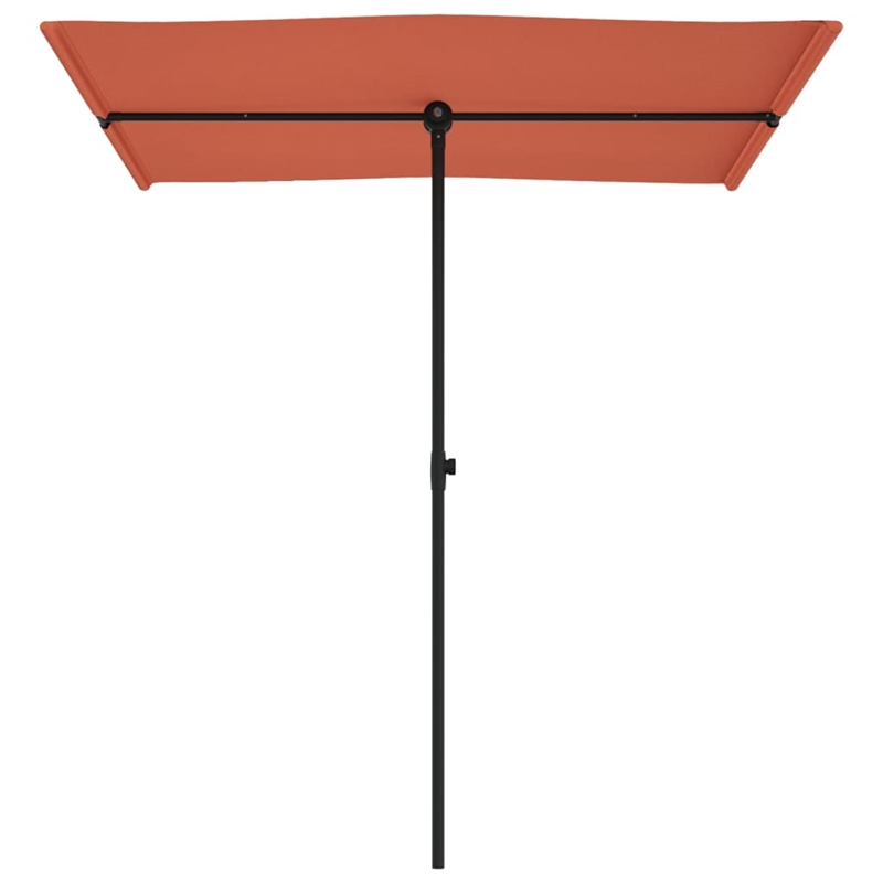vidaXL Medium Garden Parasol in Terracotta