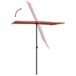 vidaXL Medium Garden Parasol in Terracotta