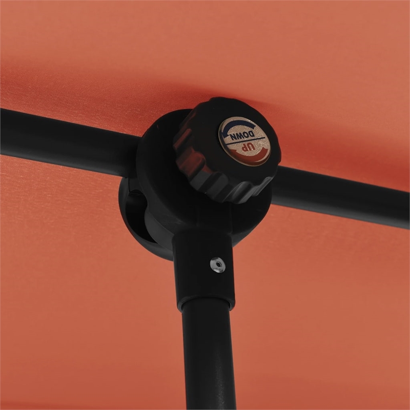 vidaXL Medium Garden Parasol in Terracotta