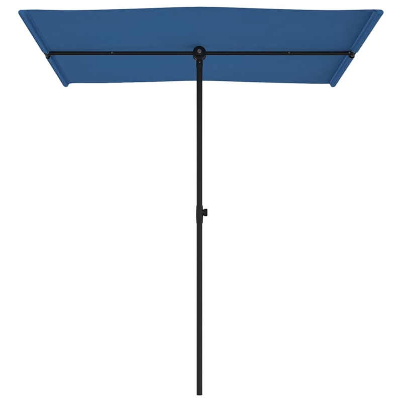 vidaXL Large Garden Parasol in Azure
