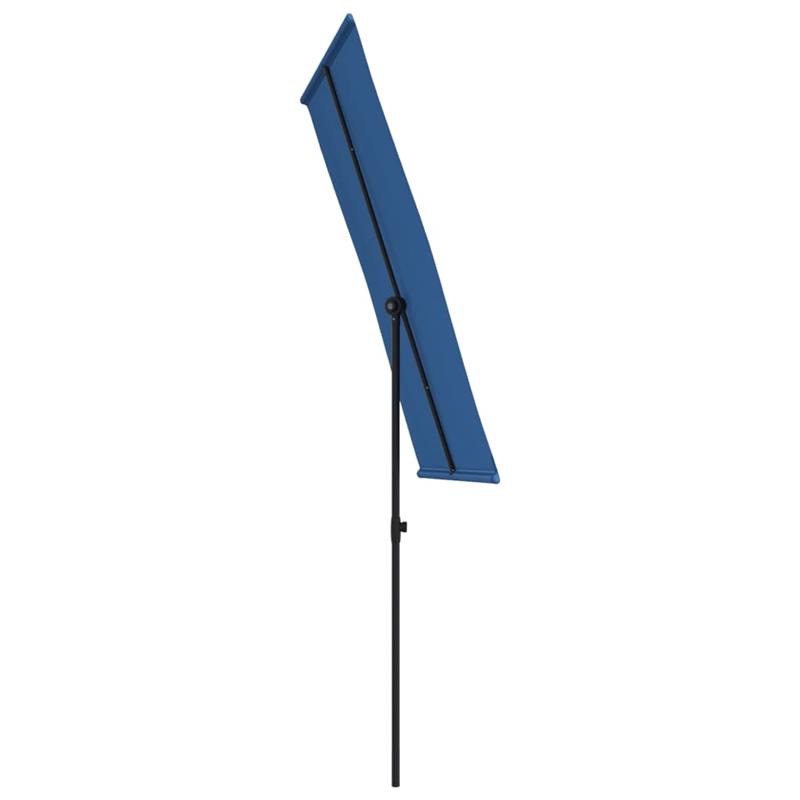 vidaXL Large Garden Parasol in Azure