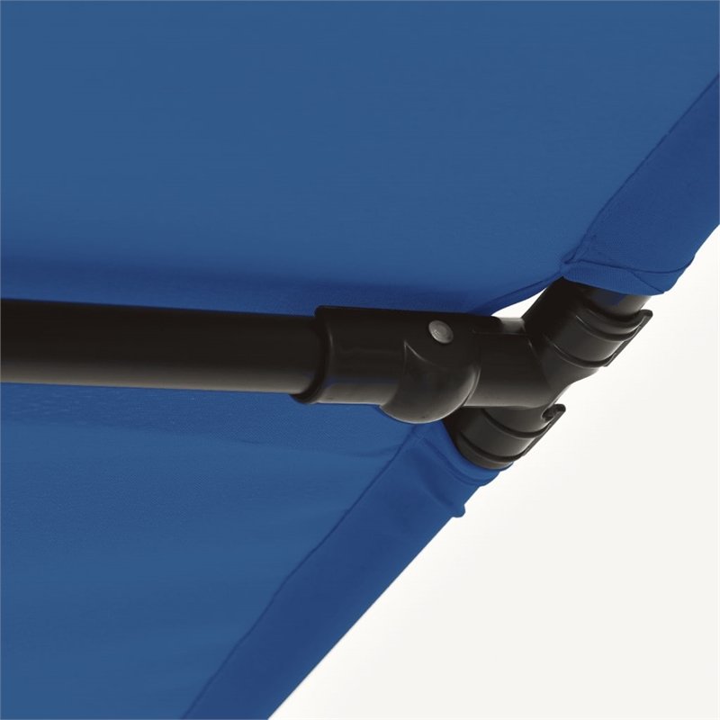 vidaXL Large Garden Parasol in Azure