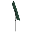 vidaXL Large Height-Adjustable Garden Parasol in Green