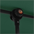 vidaXL Large Height-Adjustable Garden Parasol in Green