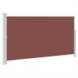 vidaXL Side Awning in Brown
