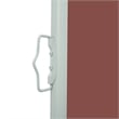 vidaXL Side Awning in Brown