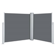vidaXL Side Awning with PU Coating in Anthracite