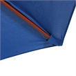 vidaXL Large Laminated Bamboo Garden Parasol in Blue