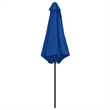 vidaXL Large Foldable Garden Parasol in Azure