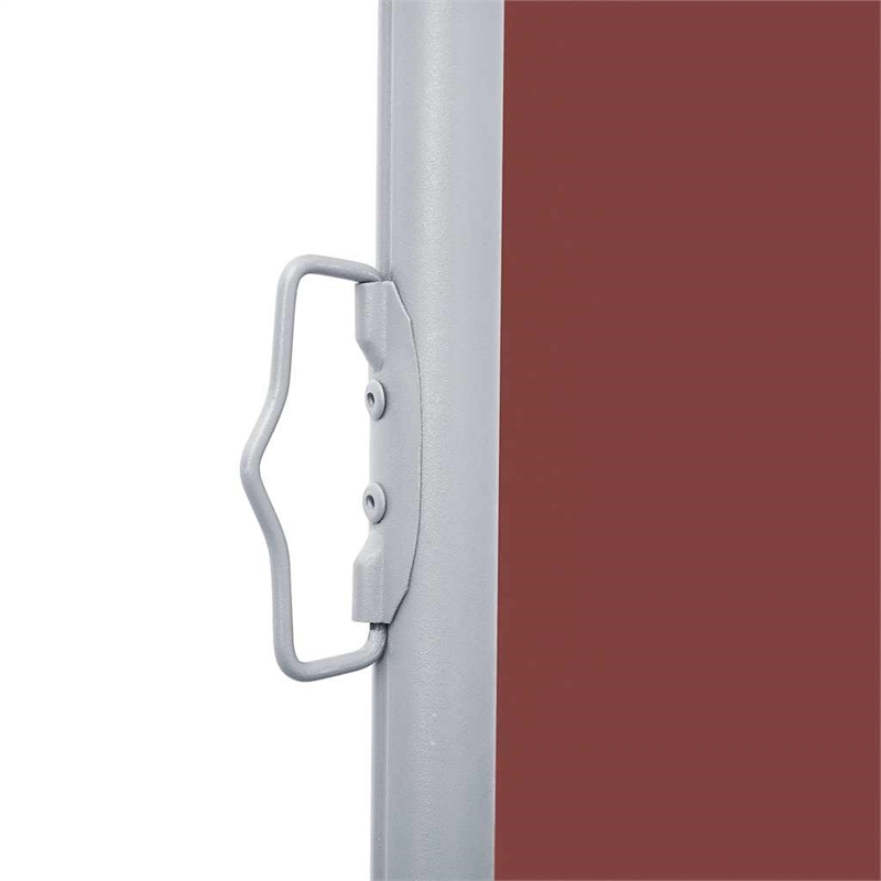 vidaXL Side Awning in Brown