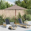 vidaXL Laminated Bamboo Garden Parasol in Taupe