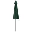 vidaXL Garden Parasol in Green