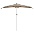 vidaXL Medium Garden Parasol in Taupe