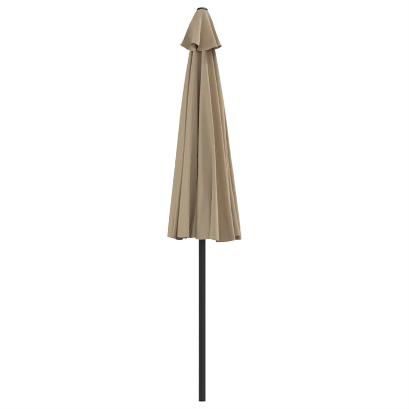 vidaXL Medium Garden Parasol in Taupe