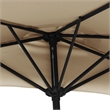 vidaXL Medium Garden Parasol in Taupe