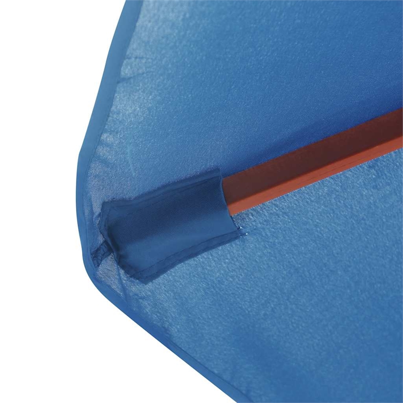 vidaXL Large Garden Parasol in Blue