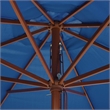 vidaXL Large Garden Parasol in Blue