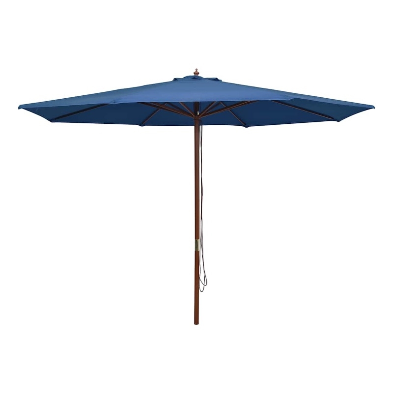 vidaXL Large Garden Parasol in Blue
