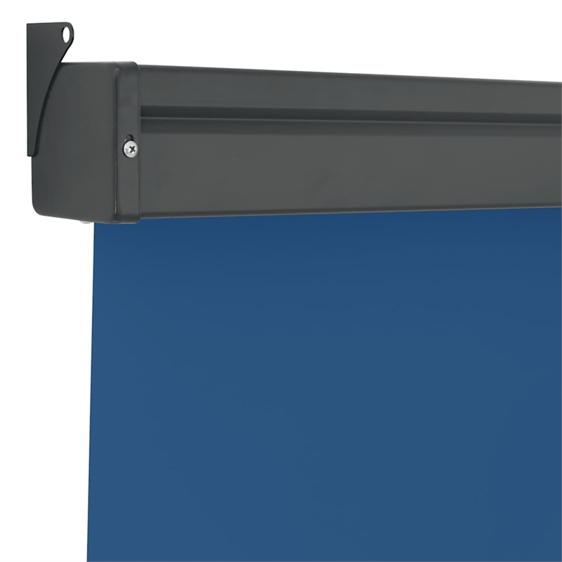 vidaXL Balcony Side Awning in Blue