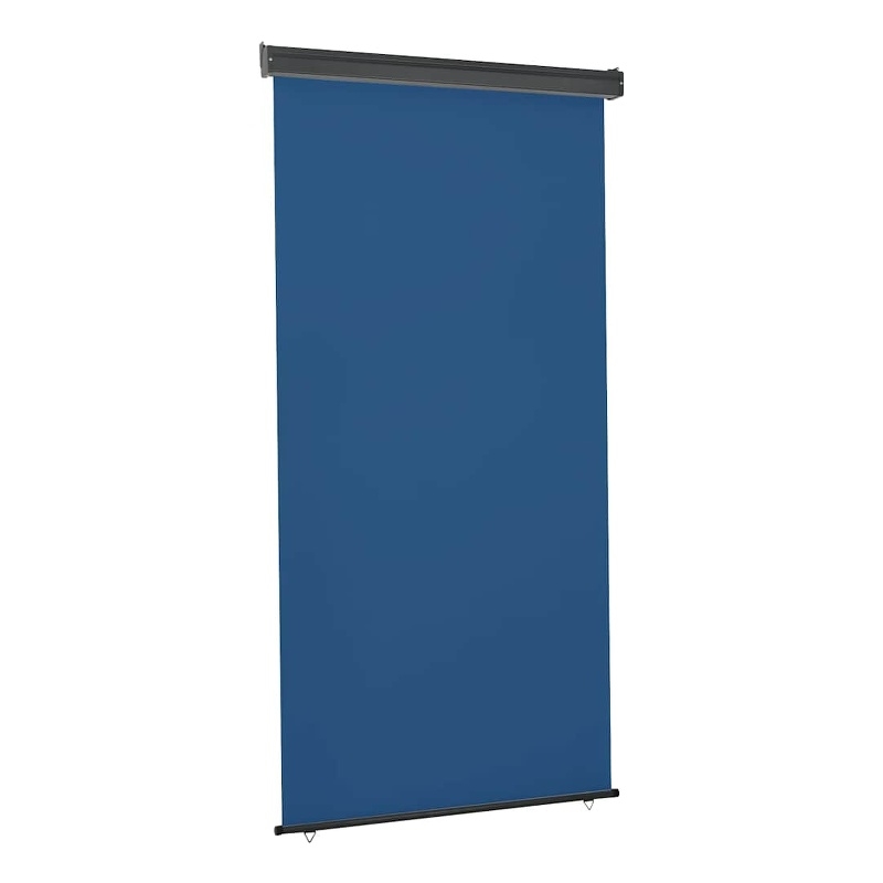 vidaXL Balcony Side Awning in Blue