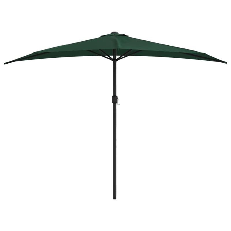 vidaXL Large Garden Parasol in Green