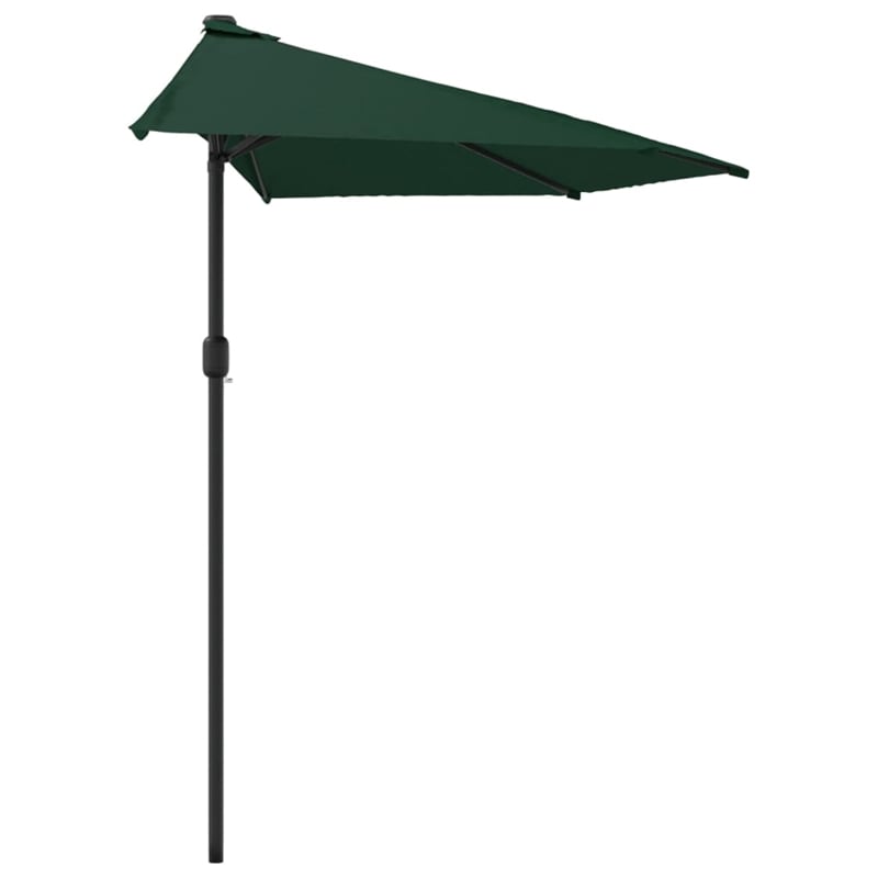 vidaXL Large Garden Parasol in Green