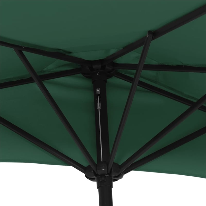 vidaXL Large Garden Parasol in Green