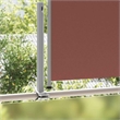 vidaXL Side Awning in Brown