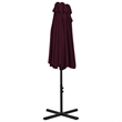 vidaXL Extra Large Garden Parasol in Bordeaux Red