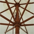 vidaXL Garden Parasol in Sand White