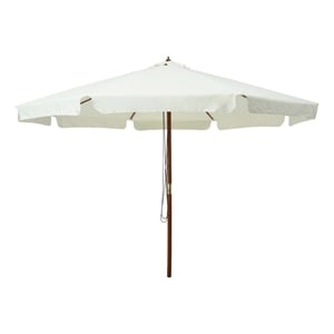 vidaXL Garden Parasol in Sand White