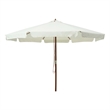 vidaXL Garden Parasol in Sand White